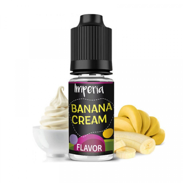 Příchuť IMPERIA Black Label Banana Cream - Banánový krém (10 ml)