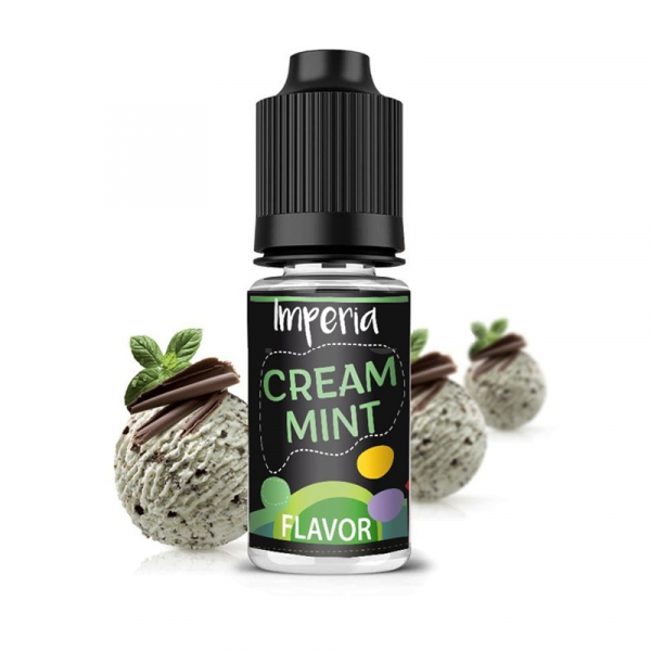 Příchuť IMPERIA Black Label Cream Mint - Mátový krém (10 ml)