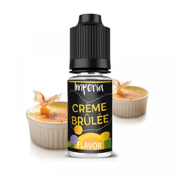 Příchuť IMPERIA Black Label Creme Brulee - Smetanový dezert, vanilka, karamel (10 ml)