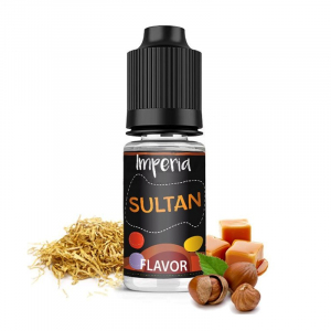 Příchuť IMPERIA Black Label Sultán - Orientální tabák, karamel, oříšek (10 ml)