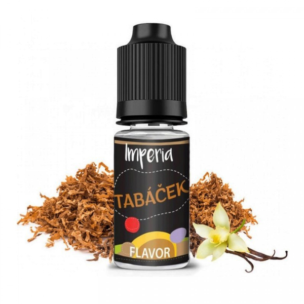 Příchuť IMPERIA Black Label Tabáček -  Tabák, vanilka (10 ml)