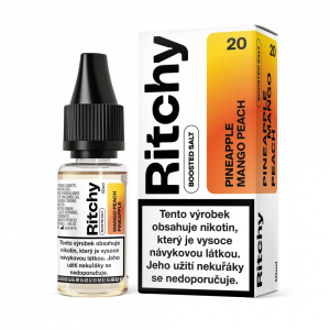 E-liquid Ritchy Salt Pineapple Mango Peach - Ananas, mango, broskev (10 ml)