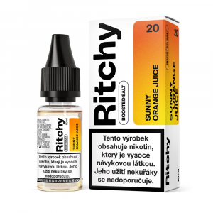 E-liquid Ritchy Salt Sunny Orange Juice - Pomerančový džus (10 ml)