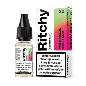 E-liquid Ritchy Salt Watermelon Berry Gum - Melounová žvýkačka, lesní ovoce (10 ml)