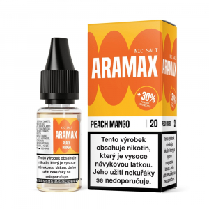 E-liquid Aramax Salt Peach Mango - Broskev, mango