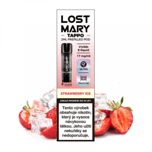 Lost Mary TAPPO Pods 1Pack předplněná cartridge Strawberry Ice - Ledová jahoda (17 mg)