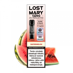 Lost Mary TAPPO Pods 1Pack předplněná cartridge Watermelon - Vodní meloun (17 mg)