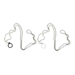 Řetízek na krk se silikonovým kroužkem (17 mm)