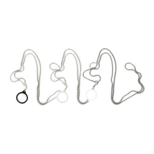 Řetízek na krk se silikonovým kroužkem (20 mm)