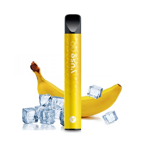 Vuse GO 700 Banana Ice jednor&aacute;zov&aacute; elektronick&aacute; cigareta (Ledov&yacute; ban&aacute;n) 20 mg