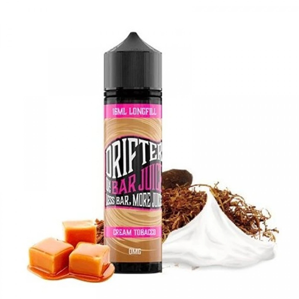 Příchuť Drifter Bar Juice Cream Tobacco - Krémový tabák (16 ml)