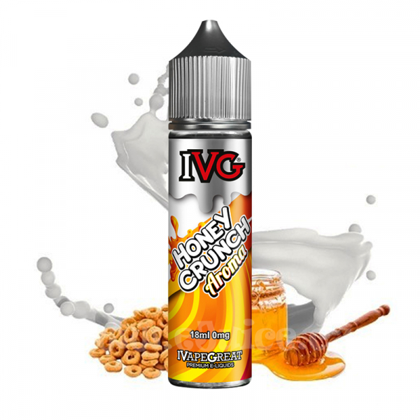 Příchuť IVG Honey Crunch - Medové cereálie s mlékem (18 ml)