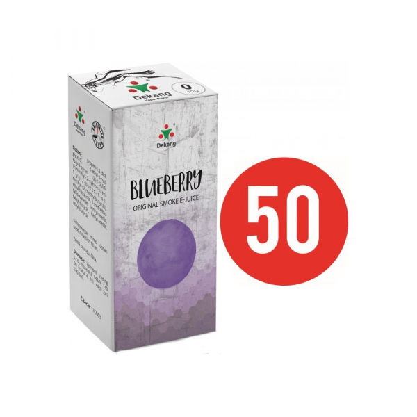 E-liquid Dekang FIFTY Blueberry - Borůvka (10 ml)