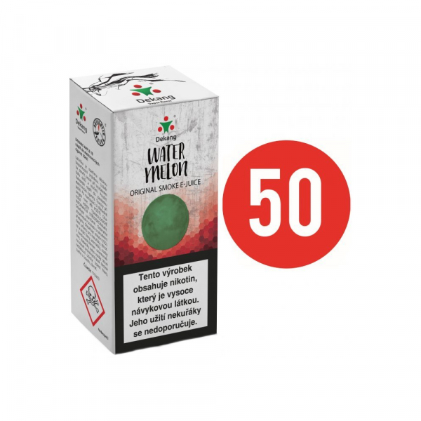E-liquid Dekang FIFTY Watermelon - Vodní meloun (10 ml)