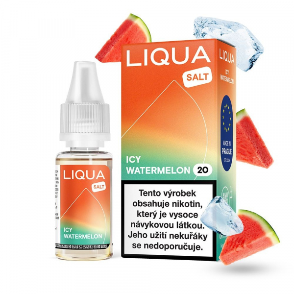 E-liquid LIQUA Salt Icy Watermelon - Ledový meloun (10 ml)