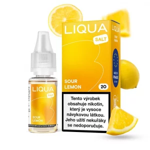 E-liquid LIQUA Salt Sour Lemon - Kyselý citrón (10 ml)