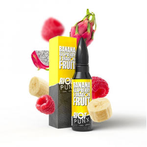 Příchuť Riot Squad PUNX Banana, Raspberry & Dragonfruit - Banán, malina a dračí ovoce