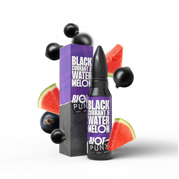 Příchuť Riot Squad PUNX Blackcurrant & Watermelon - Černý rybíz a vodní meloun