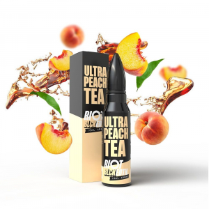 Příchuť Riot Squad BLCK EDTN Ultra Peach Tea - Broskvový ledový čaj