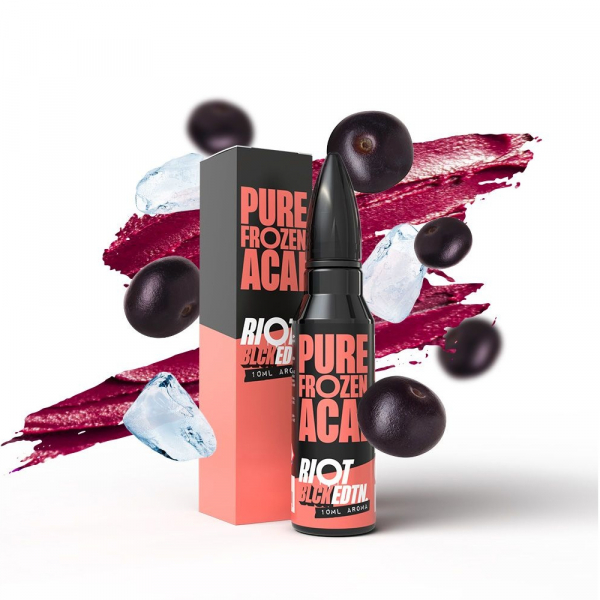 Příchuť Riot Squad BLCK EDTN Pure Frozen Acai - Ledové bobule Acai
