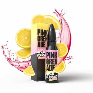 Příchuť Riot Squad Shake and Vape Pink Grenade - Citronovo-jahodová limonáda
