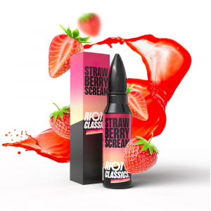 Příchuť Riot Squad Shake and Vape Strawberry Scream - Jahodová limonáda