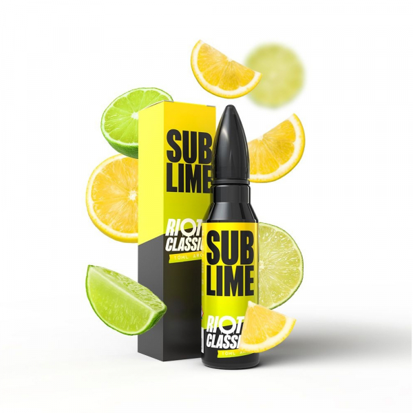 Příchuť Riot Squad Shake and Vape Sub-Lime - Citronovo-limetkový mix