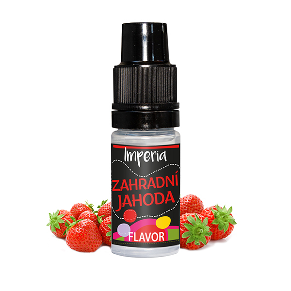 Příchuť IMPERIA Black Label Garden Strawberry - Zahradní jahoda (10 ml)