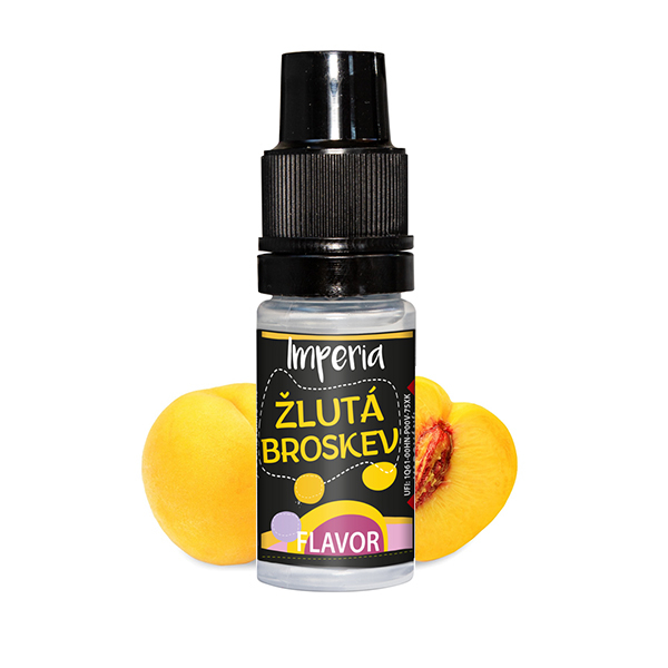 Příchuť IMPERIA Black Label Yellow Peach - Žlutá broskev (10 ml)