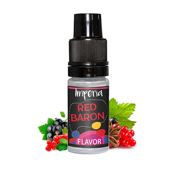 Příchuť IMPERIA Black Label Red Baron - Směs bobulí, mentol, anýz (10 ml)