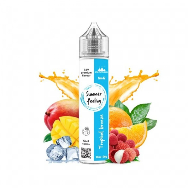 Př&iacute;chuť Summer Feeling Tropical Breeze - Mango, pomeranč, liči