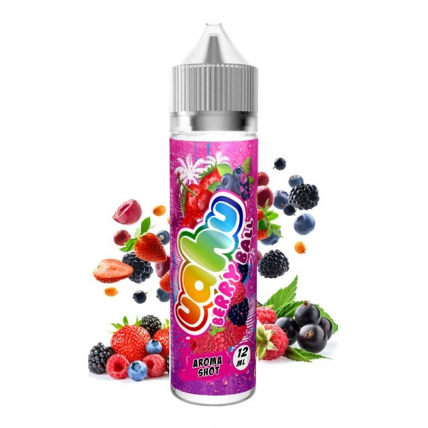 Příchuť UAHU Shake and Vape Berry Ball - Lesní ovoce (12 ml)