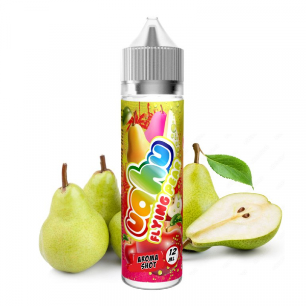 Příchuť UAHU Shake and Vape  Flying Pear - Hruška, broskev, jablko (12 ml)
