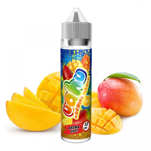 Příchuť UAHU Shake and Vape Morning Mango - Mango, citrón (12 ml)