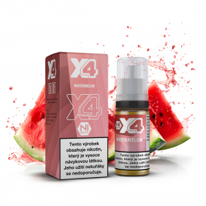 E-liquid X4 Bar Salt Watermelon - Vodní meloun