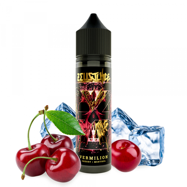 Příchuť Zeus Juice Vermilion Reloaded  - Třešeň, mentol, anýz