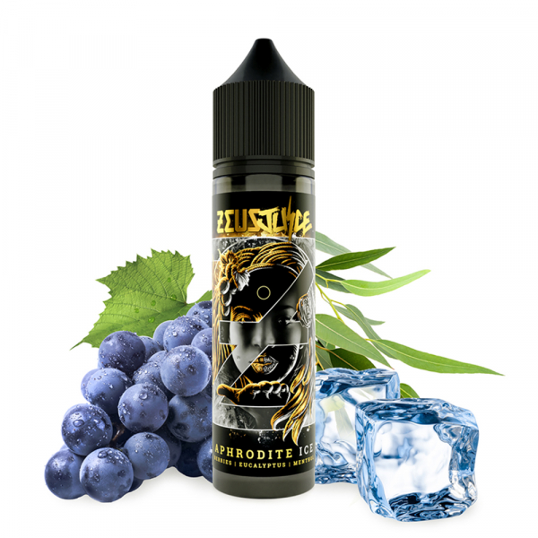Příchuť Zeus Juice Aphrodite Ice - Bobule, eukalypt, mentol