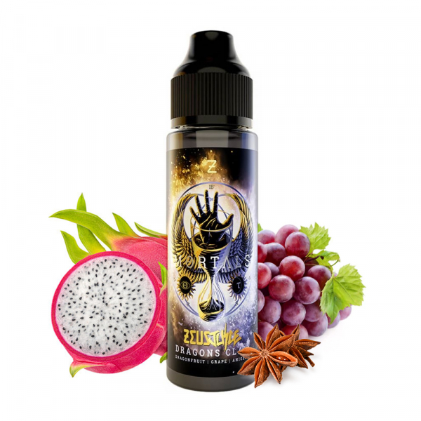 Příchuť Zeus Juice Mortals Dragons Claw - Dračí ovoce, hroznové víno, anýz