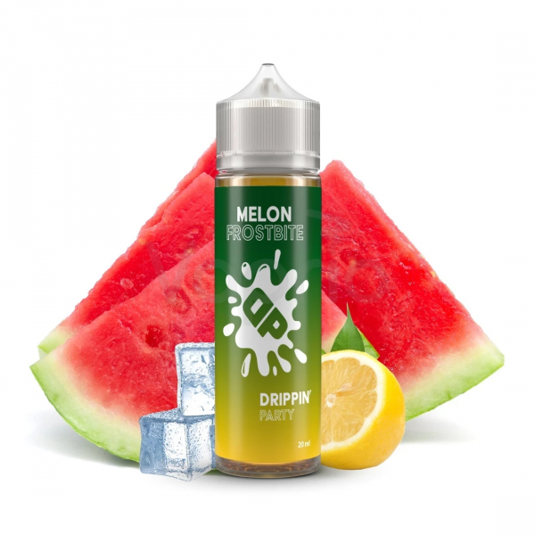 Příchuť Drippin Party Melon Frostbite - Chladivý vodní meloun a citron