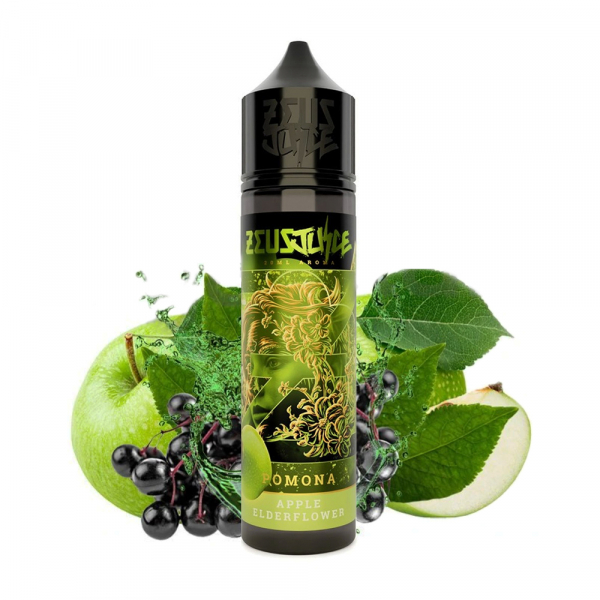 Příchuť Zeus Juice Pomona - Jablko, černý bez