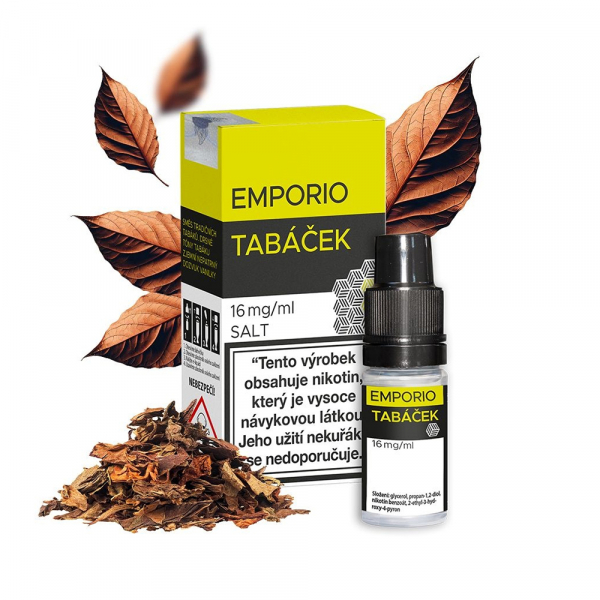 E-liquid Emporio SALT Tobacco Tabáček (10 ml)