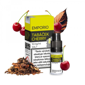 E-liquid Emporio SALT Tabáček Cherry (10 ml)
