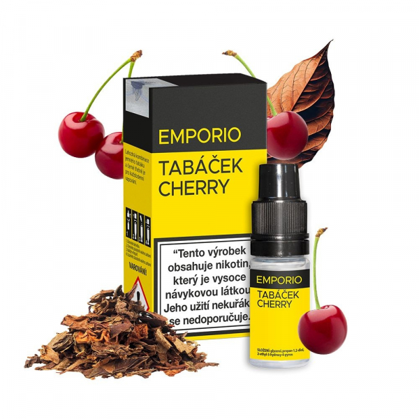 E-liquid Emporio Tabáček Cherry  (10 ml)
