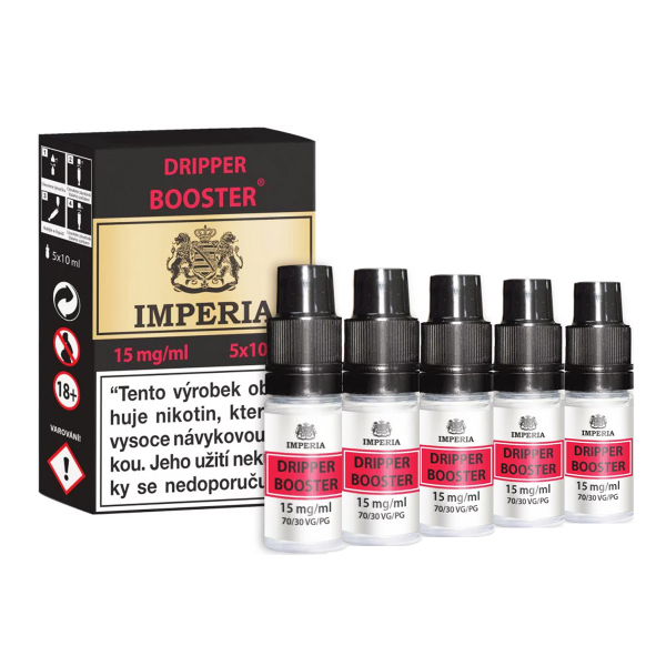 Dripper Booster IMPERIA 5x10ml PG30-VG70 15mg