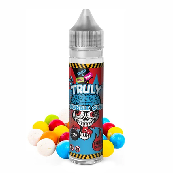 Příchuť Chill Pill Shake and Vape Truly Bubble Gum - Sladká žvýkačka