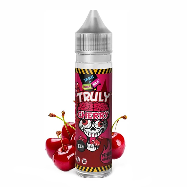 Příchuť Chill Pill Shake and Vape Truly Cherry - Třešeň