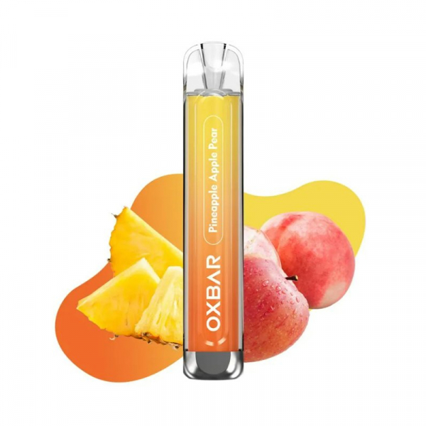 OXVA Oxbar C800 jednorázová elektronická cigareta Pineapple Apple Pear - Ananas, jablko, hruška