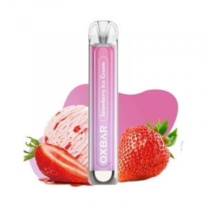 OXVA Oxbar C800 jednorázová elektronická cigareta Strawberry Ice Cream - Jahodová zmrzlina