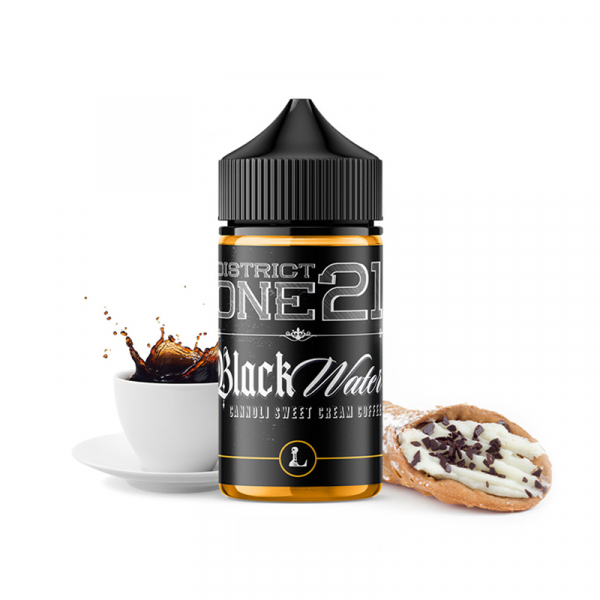 Příchuť Five Pawns District One 21 Black Water - Cannoli, černá káva