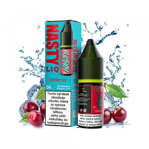 E-liquid Nasty Liq Salt Cherry Ice - Ledová třešeň